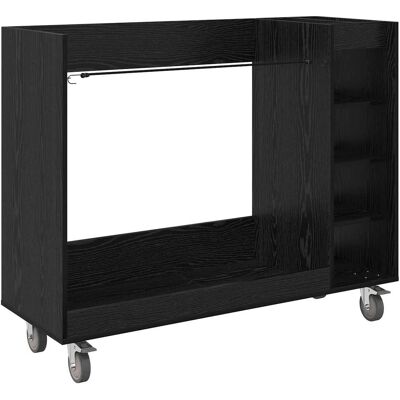 HELLOSHOP26 Armadio Da Golf Rettangolare Spazio Di Archiviazione 120 X 45 X 98 Cm In Legno Rovere Nero 020055071 HELLOSHOP26 Armadio Da Golf Rettangolare Spazio Di Archiviazione 120 X 45 X 98 Cm In Legno Rovere Nero 020055071