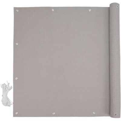 EUROGARDEN Frangivista Da Esterno In Rotolo Con Fori Grigio 3x1 M EUROGARDEN Frangivista Da Esterno In Rotolo Con Fori Grigio 3x1 M
