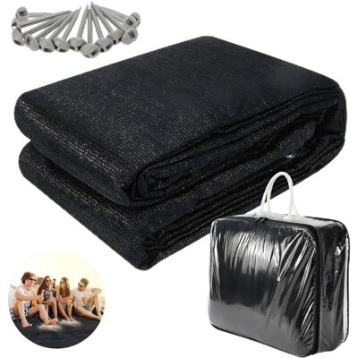 HENGDA Swanew Stuoia Per Tenda Da Campeggio, Stuoia Per Tenda Da Campeggio, Stuoia Per Tenda Da Campeggio, Telo Da Terra Per Caravan 300x400cm,nero HENGDA Swanew Stuoia Per Tenda Da Campeggio, Stuoia Per Tenda Da Campeggio, Stuoia Per Tenda Da Campeggio, Telo Da Terra Per Caravan 300x400cm,nero