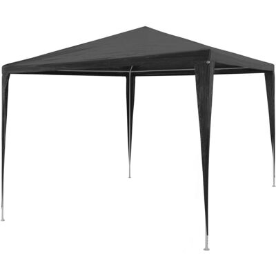 VIDAXL Tendone Per Feste 3x3 M In Pe Antracite - VIDAXL Tendone Per Feste 3x3 M In Pe Antracite -