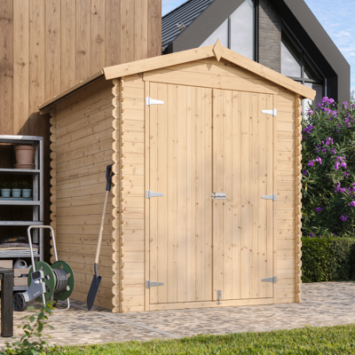 TIMBELA M320c1 Casetta Da Giardino In Legno 2,82 M², Capanno Da Giardino Per Esterno Con Pareti Da 19 Mm, Casetta In Legno Per Attrezzi E Biciclette, Porte A Due Battenti, Senza Pavimento TIMBELA M320c1 Casetta Da Giardino In Legno 2,82 M², Capanno Da Giardino Per Esterno Con Pareti Da 19 Mm, Casetta In Legno Per Attrezzi E Biciclette, Porte A Due Battenti, Senza Pavimento