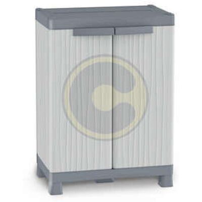 TERRY Armadio Wave Con 2 Ante 2 Ripiani Cm 70x44x98h Resina Antiurto - TERRY Armadio Wave Con 2 Ante 2 Ripiani Cm 70x44x98h Resina Antiurto -
