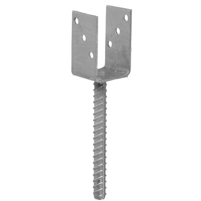 MASIDEF Supporto A ''U'' Per Pali 91 X 65 X 105 X 200 Mm. MASIDEF Supporto A ''U'' Per Pali 91 X 65 X 105 X 200 Mm.