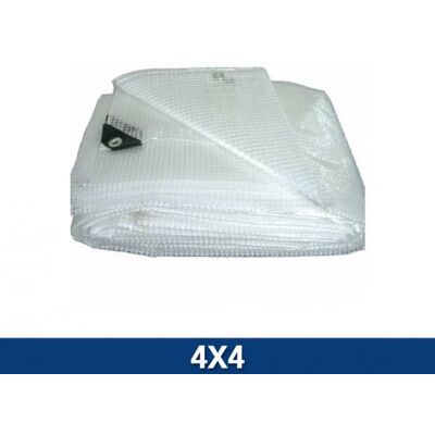 UTILIA Telo Telone Retinato Pvc Trasparente Occhiellato Impermeabile 140 Gr/mq 4x4 Mt 4x4 Metri UTILIA Telo Telone Retinato Pvc Trasparente Occhiellato Impermeabile 140 Gr/mq 4x4 Mt 4x4 Metri