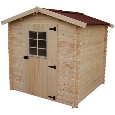 BRICOSHOP24 Casetta 2x2 In Legno 20 Mm Da Giardino Esterno Per Attrezzi Blockhouse Rimessa BRICOSHOP24 Casetta 2x2 In Legno 20 Mm Da Giardino Esterno Per Attrezzi Blockhouse Rimessa