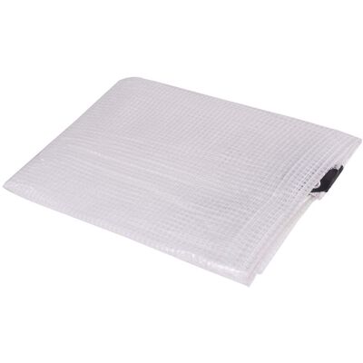 Rex Telo Tenda Pe Retinato Trasparente +occhioli Rinforzato Con Cordino Cm.300x500 Rex Telo Tenda Pe Retinato Trasparente +occhioli Rinforzato Con Cordino Cm.300x500