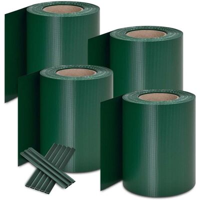 Juskys Schermo Di Privacy Del Recinto Del Doppio Picchetto E Del Singolo Picchetto Verde 4 Pezzi Strisce Di Privacy In Pvc Per Il Recinto Del Picchetto Juskys Schermo Di Privacy Del Recinto Del Doppio Picchetto E Del Singolo Picchetto Verde 4 Pezzi Strisce Di Privacy In Pvc Per Il Recinto Del Picchetto