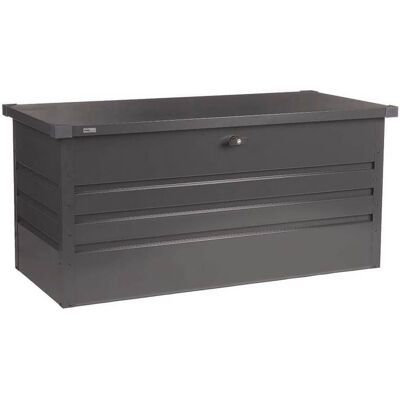 Home Deluxe Contenitore di metallo XL - 126x56cm 400L Antracite Home Deluxe Contenitore di metallo XL - 126x56cm 400L Antracite