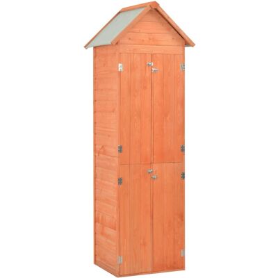 vidaXL Casetta da Giardino in Legno (71x60x213cm) vidaXL Casetta da Giardino in Legno (71x60x213cm)