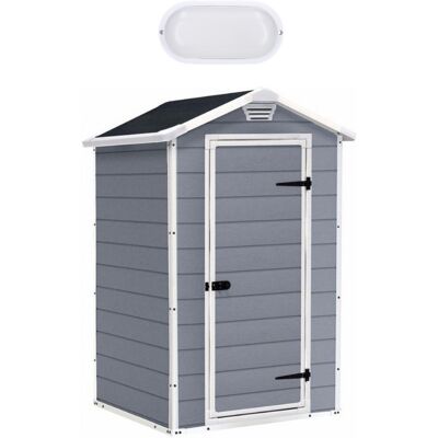 Keter Manor 4x3 Casetta Da Giardino + Illuminazione Esterna Led Inclusa (230446-wo744) Keter Manor 4x3 Casetta Da Giardino + Illuminazione Esterna Led Inclusa (230446-wo744)