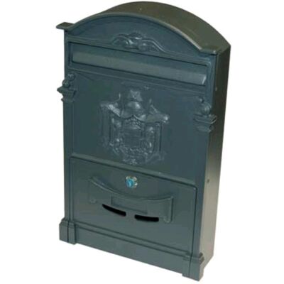 DOMUS Cassetta Posta Regia Alluminio Pressofuso Grigio Mm 260x90 H.mm 410 - 1 Pz DOMUS Cassetta Posta Regia Alluminio Pressofuso Grigio Mm 260x90 H.mm 410 - 1 Pz
