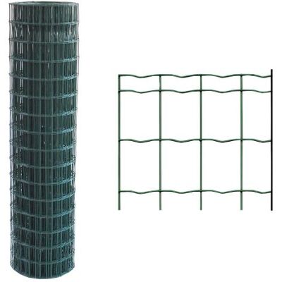 SIDEX Rete Elettrosaldata Plastificata 76,2 X 63,5 Filo Ø Mm. 1,6/2 - H. Cm 150 X Mt. 25 SIDEX Rete Elettrosaldata Plastificata 76,2 X 63,5 Filo Ø Mm. 1,6/2 - H. Cm 150 X Mt. 25