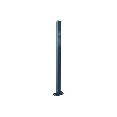 Vigor Paletto Quadro Per Recinzione Con Piastra 50x50 Mm Altezza 230 Cm Colore Antracite Vigor Paletto Quadro Per Recinzione Con Piastra 50x50 Mm Altezza 230 Cm Colore Antracite