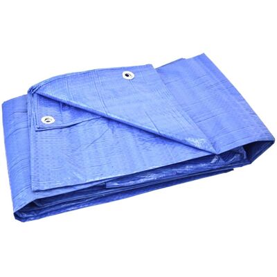 Telo Impermeabile Blu GEKO 10x10m - Materiale di Copertura Telo Impermeabile Blu GEKO 10x10m - Materiale di Copertura