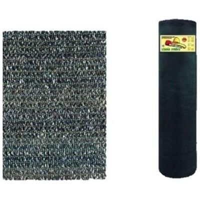 BRIXO - Stuoia Rete Ombreggiante Sombrero Colore Verde Rotolo 100mt X H.1mt. BRIXO - Stuoia Rete Ombreggiante Sombrero Colore Verde Rotolo 100mt X H.1mt.