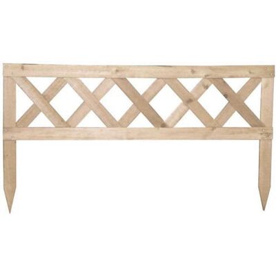 BRIXO - Country Wooden Fence - 90x2.4xH50 cm - Pannello recinto BRIXO - Country Wooden Fence - 90x2.4xH50 cm - Pannello recinto