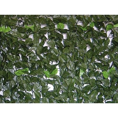 Siepe artificiale di alloro BRIXO - Schermo privacy da giardino 3m Siepe artificiale di alloro BRIXO - Schermo privacy da giardino 3m