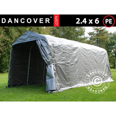 Dancover Tenda di stoccaggio Grigia PRO 2,4x6 - Tenda Dancover Tenda di stoccaggio Grigia PRO 2,4x6 - Tenda