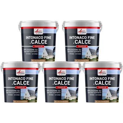ARCANE INDUSTRIES Intonaco A Base Di Calce Per Decorazione Interna Ed Esterna - Tradiplus - 5 X 15 Kg Roma - Terracotta - ARCANE INDUSTRIES Intonaco A Base Di Calce Per Decorazione Interna Ed Esterna - Tradiplus - 5 X 15 Kg Roma - Terracotta -
