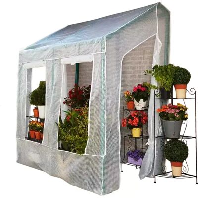 VERDEMAX Telo Di Ricambio Per Serra Lobelia In Plastica Trasparente 200x110x210 Cm VERDEMAX Telo Di Ricambio Per Serra Lobelia In Plastica Trasparente 200x110x210 Cm