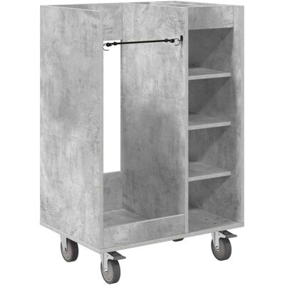 HELLOSHOP26 Armadio Da Golf Moderno Con Grande Capacità Di Stoccaggio 65 X 45 X 98 Cm In Legno Grigio Cemento 020055052 HELLOSHOP26 Armadio Da Golf Moderno Con Grande Capacità Di Stoccaggio 65 X 45 X 98 Cm In Legno Grigio Cemento 020055052