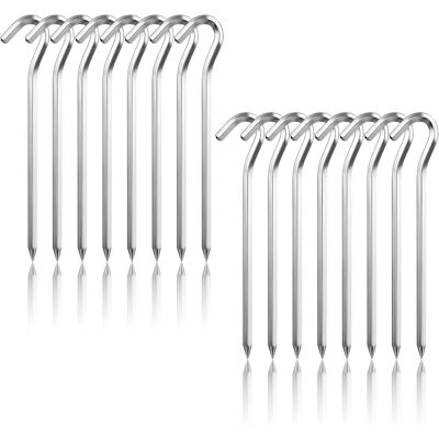 OEM Picchetti Di Fissaggio Per Tende Da 16 Pezzi 18 Cm, Picchetti Da Campeggio In Alluminio Accessori Per Tende Palo Per Tenda Per Pavimenti Duri - Ideale Per Giardino, Campeggio OEM Picchetti Di Fissaggio Per Tende Da 16 Pezzi 18 Cm, Picchetti Da Campeggio In Alluminio Accessori Per Tende Palo Per Tenda Per Pavimenti Duri - Ideale Per Giardino, Campeggio