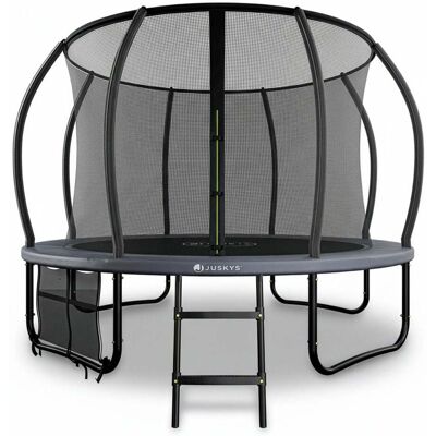 Juskys Trampolino Da Esterno Skybounce M Robusto Trampolino Da Giardino Con Rete Di Sicurezza E Copertura Per I Bordi Juskys Trampolino Da Esterno Skybounce M Robusto Trampolino Da Giardino Con Rete Di Sicurezza E Copertura Per I Bordi