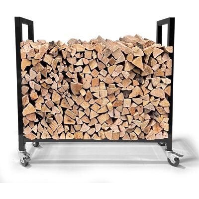 QUICK STAR Metall Kaminholzregale Außen Mit Rollen 65 X 65 / 90 X 90 Cm QUICK STAR Metall Kaminholzregale Außen Mit Rollen 65 X 65 / 90 X 90 Cm