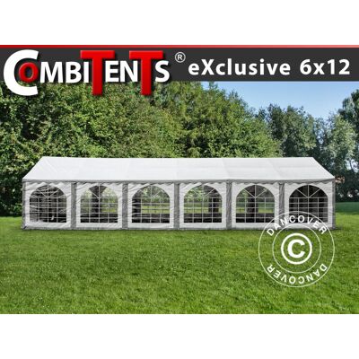DANCOVER Tendone Gazebo Per Feste, Exclusive Combitents® 6x12m, 4 In 1, DANCOVER Tendone Gazebo Per Feste, Exclusive Combitents® 6x12m, 4 In 1,