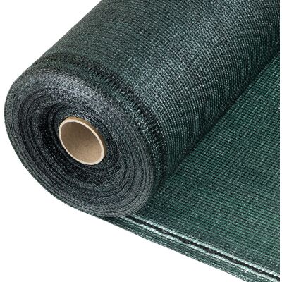 STI Rete Ombra "ombreggiante" Di Colore Verde Scuro, Asole / Occhielli Rinforzati, Ideale Per La Copertura Di Recinzioni, Frangivento, Serre. STI Rete Ombra "ombreggiante" Di Colore Verde Scuro, Asole / Occhielli Rinforzati, Ideale Per La Copertura Di Recinzioni, Frangivento, Serre.