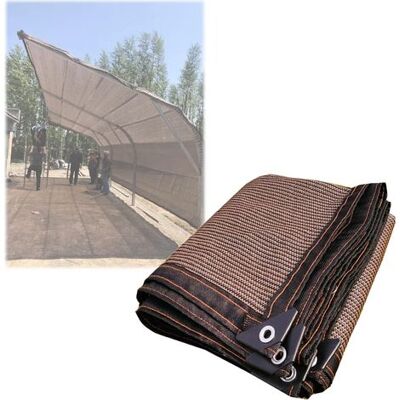 ABYSSE Rete Ombreggiante Termoresistente Con Occhielli, In Tessuto Di Polietilene Hdpe, Rinforzata E Ispessita, Per Giardino, Balcone, Terrazzo, Serra, Pergola, Facile Da Montare, 4 X 4 M ABYSSE Rete Ombreggiante Termoresistente Con Occhielli, In Tessuto Di Polietilene Hdpe, Rinforzata E Ispessita, Per Giardino, Balcone, Terrazzo, Serra, Pergola, Facile Da Montare, 4 X 4 M