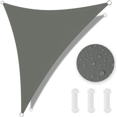 ABYSSE Tenda Parasole Triangolare 2 X 2 X 2 M, Impermeabile Con Protezione Uv, Telo Ombreggiante Impermeabile ABYSSE Tenda Parasole Triangolare 2 X 2 X 2 M, Impermeabile Con Protezione Uv, Telo Ombreggiante Impermeabile