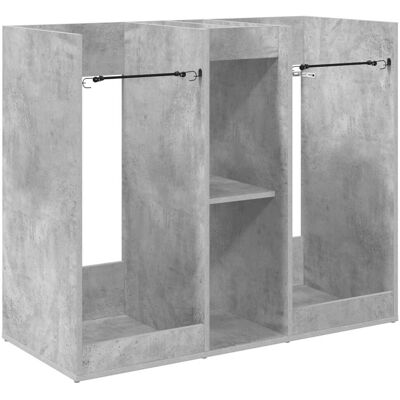 HELLOSHOP26 Armadio Da Golf Moderno Rettangolare Grande Spazio Di Archiviazione Garage 102 X 45 X 85 Cm In Legno Grigio Cemento 020055059 HELLOSHOP26 Armadio Da Golf Moderno Rettangolare Grande Spazio Di Archiviazione Garage 102 X 45 X 85 Cm In Legno Grigio Cemento 020055059