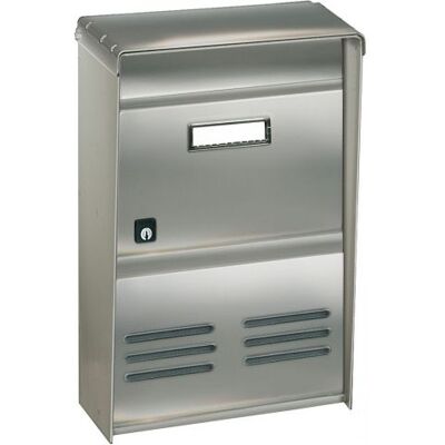 ALUBOX Cassetta Postale Serie Dublo In Inox - ALUBOX Cassetta Postale Serie Dublo In Inox -
