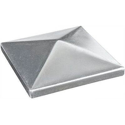 Vigor Ibfm 398100 - Tappo Zincato Per Pali In Legno, 100 X 100 Mm, In Acciaio Zincato Vigor Ibfm 398100 - Tappo Zincato Per Pali In Legno, 100 X 100 Mm, In Acciaio Zincato