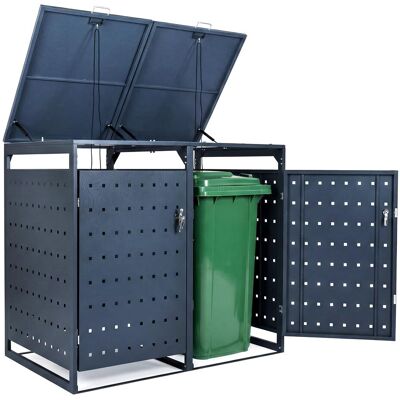 COSTWAY Casetta Capanno Porta Attrezzi Giardino Armadio Esterno Metallo Lamiera Zincata Box Biciclette Garage Bidoni Spazzatura Tetto Apribile Impermeabile Gr COSTWAY Casetta Capanno Porta Attrezzi Giardino Armadio Esterno Metallo Lamiera Zincata Box Biciclette Garage Bidoni Spazzatura Tetto Apribile Impermeabile Gr