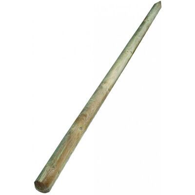 Vigor Palo Legno Blinky Ibisco, Tondo A Punta, 6x120 Cm Vigor Palo Legno Blinky Ibisco, Tondo A Punta, 6x120 Cm