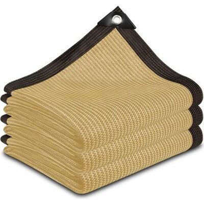 ABYSSE Rete Ombreggiante Sjlerst, Tessuto Ombreggiante Al 90% Per Pergole, Rete Di Protezione Solare Per Esterni, Tessuto Ombreggiante Per Pergole, Terrazze, Serre, Pollai, Piante - Beige (3x4 M) ABYSSE Rete Ombreggiante Sjlerst, Tessuto Ombreggiante Al 90% Per Pergole, Rete Di Protezione Solare Per Esterni, Tessuto Ombreggiante Per Pergole, Terrazze, Serre, Pollai, Piante - Beige (3x4 M)