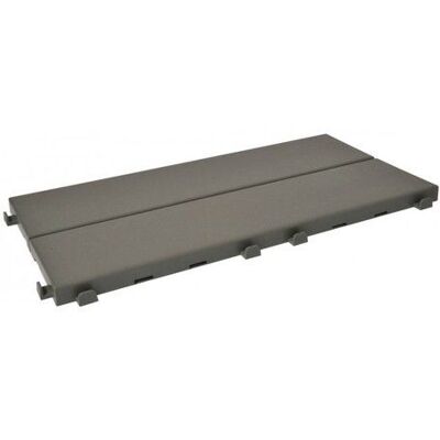 EZOOZA - Piastrelle legno plastica - 8 pezzi - Grigio EZOOZA - Piastrelle legno plastica - 8 pezzi - Grigio