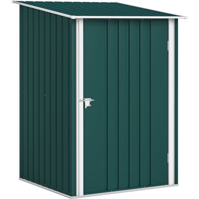 OEM Casetta Da Giardino Porta Attrezzi In Acciaio Galvanizzato Con Porta A Battente, 100x104x160 Cm, Verde OEM Casetta Da Giardino Porta Attrezzi In Acciaio Galvanizzato Con Porta A Battente, 100x104x160 Cm, Verde