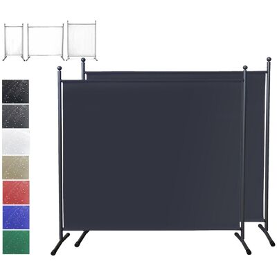 QUICK STAR Set 2 Stück Paravent In Mehreren Farben & Größen - Raumteiler Stellwand Blickdicht Innen & Außen - Garten & Balkon Sichtschutz Trennwand QUICK STAR Set 2 Stück Paravent In Mehreren Farben & Größen - Raumteiler Stellwand Blickdicht Innen & Außen - Garten & Balkon Sichtschutz Trennwand
