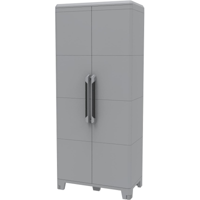 Armadio Grigio TERRY - Spazio di Stoccaggio Modulare Esterno - Armadio Armadio Grigio TERRY - Spazio di Stoccaggio Modulare Esterno - Armadio