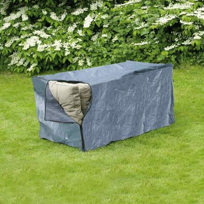 Custodia per cuscini da giardino vidaXL Grigia - Copertura impermeabile Custodia per cuscini da giardino vidaXL Grigia - Copertura impermeabile
