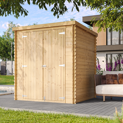 TIMBELA M309c1+m309g Casetta Da Giardino In Legno 3,53 M², Capanno Da Giardino Per Esterno Con Pareti Da 19 Mm, Casetta In Legno Per Attrezzi E Biciclette Con Pavimento Impregnato TIMBELA M309c1+m309g Casetta Da Giardino In Legno 3,53 M², Capanno Da Giardino Per Esterno Con Pareti Da 19 Mm, Casetta In Legno Per Attrezzi E Biciclette Con Pavimento Impregnato