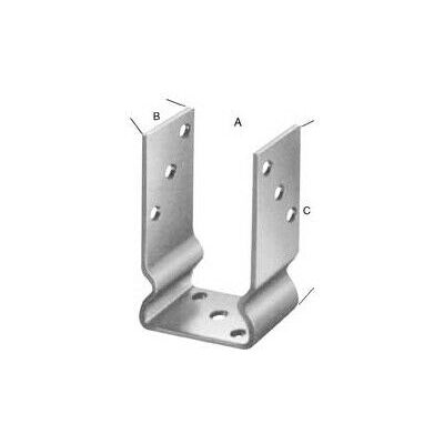 FP Supporto U - 81 mm - Acciaio zincato per recinzioni FP Supporto U - 81 mm - Acciaio zincato per recinzioni