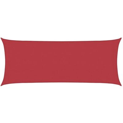 vidaXL Tenda parasole 160 g/m² Rosso 2x4,5 m HDPE Tenda da sole esterna vidaXL Tenda parasole 160 g/m² Rosso 2x4,5 m HDPE Tenda da sole esterna