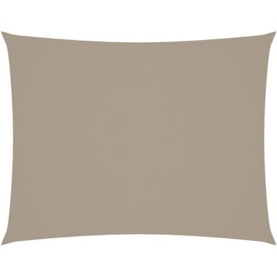 vidaXL Telo Ombra Oxford Tessuto 3x4,5 m Taupe - Telo ombra vidaXL Telo Ombra Oxford Tessuto 3x4,5 m Taupe - Telo ombra