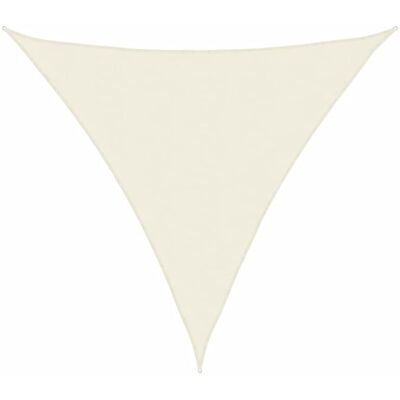 vidaXL Telo parasole 3x3x3 m Crema Protezione UV vidaXL Telo parasole 3x3x3 m Crema Protezione UV