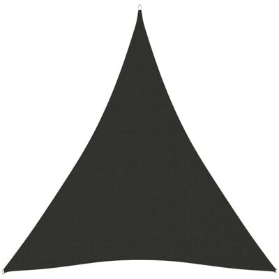 vidaXL Tendone ombreggiante triangolare 5x6x6 m Antracite - Tendone ombreggiante vidaXL Tendone ombreggiante triangolare 5x6x6 m Antracite - Tendone ombreggiante