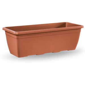 VECA - Cassetta Naxos 80cm Terracotta Fioriera Giardino VECA - Cassetta Naxos 80cm Terracotta Fioriera Giardino